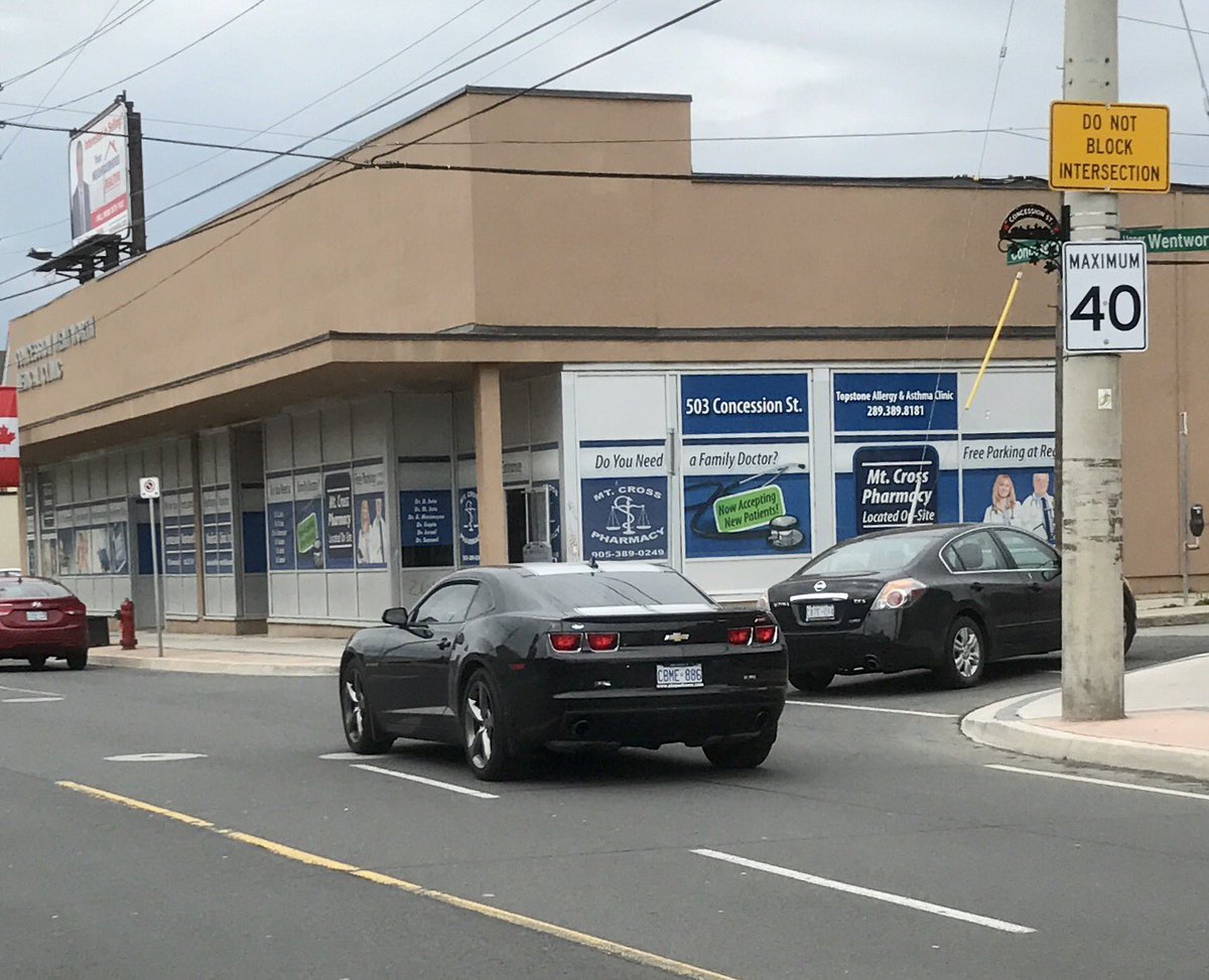 Drivers take note speed all along Concession St is officially now 40 km/hr #slowdown #newspeedlimit #concessionbia #communitysafety #hamont