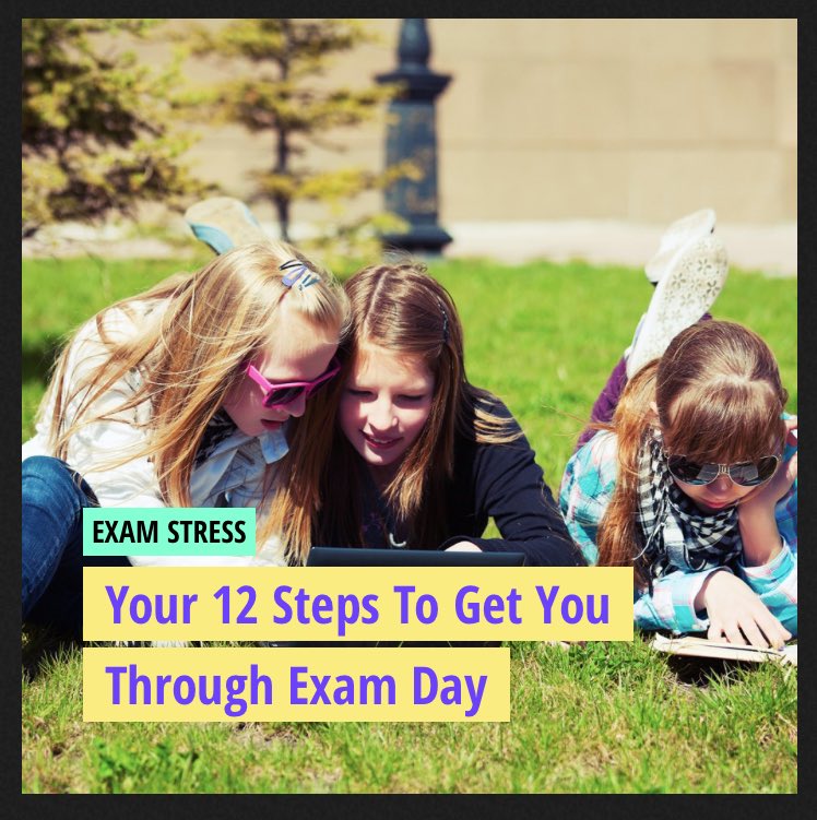 Starting #exams? Here's are 12 steps to get you through the exam day #mentalhealth #examstress healthforteens.co.uk/feelings/exam-…