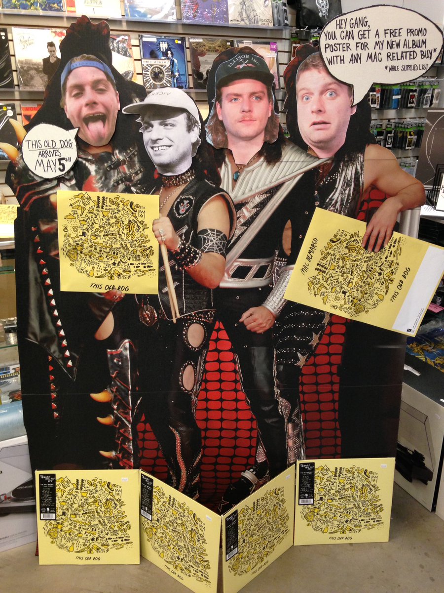 RockShopPA's tweet image. New album from @capturedtracks @Msldemarco This Old Dog! Free promo posters (while they last)! #macdemarco @capturedtracks  #capturedtracks