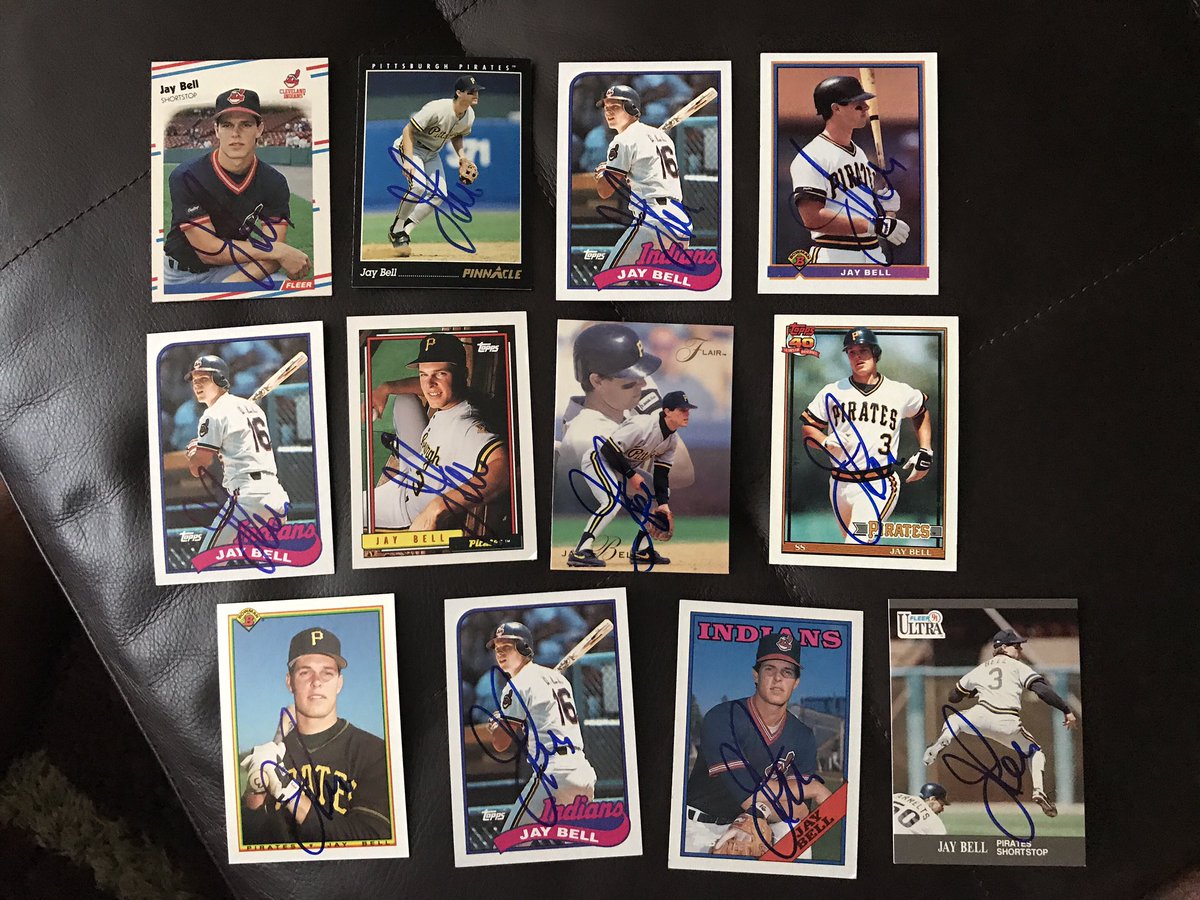 memorabiliaddy's tweet photo. #JayBell @TampaYankees @FloridaStateLg #IPS #AutographCollector #ClassAct #GrearGuy #ThankYou @MLBNetwork https://t.co/aqfWv8k9lz