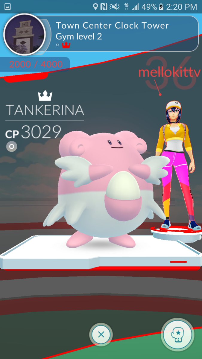 Blissey says hello spoofers!💘💘💘
Took down this Level 9 again on my lunch break.😂 #byespoofers #pokemongo #theforceiswithus #happymaythe4th