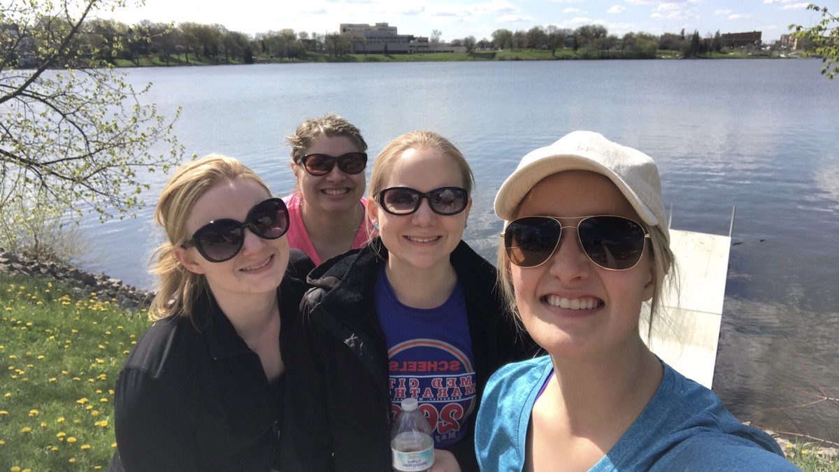 sam_kaeter's tweet photo. Beautiful day for the Poker Fun Walk with these ladies!! https://t.co/cX4cDHwsLj