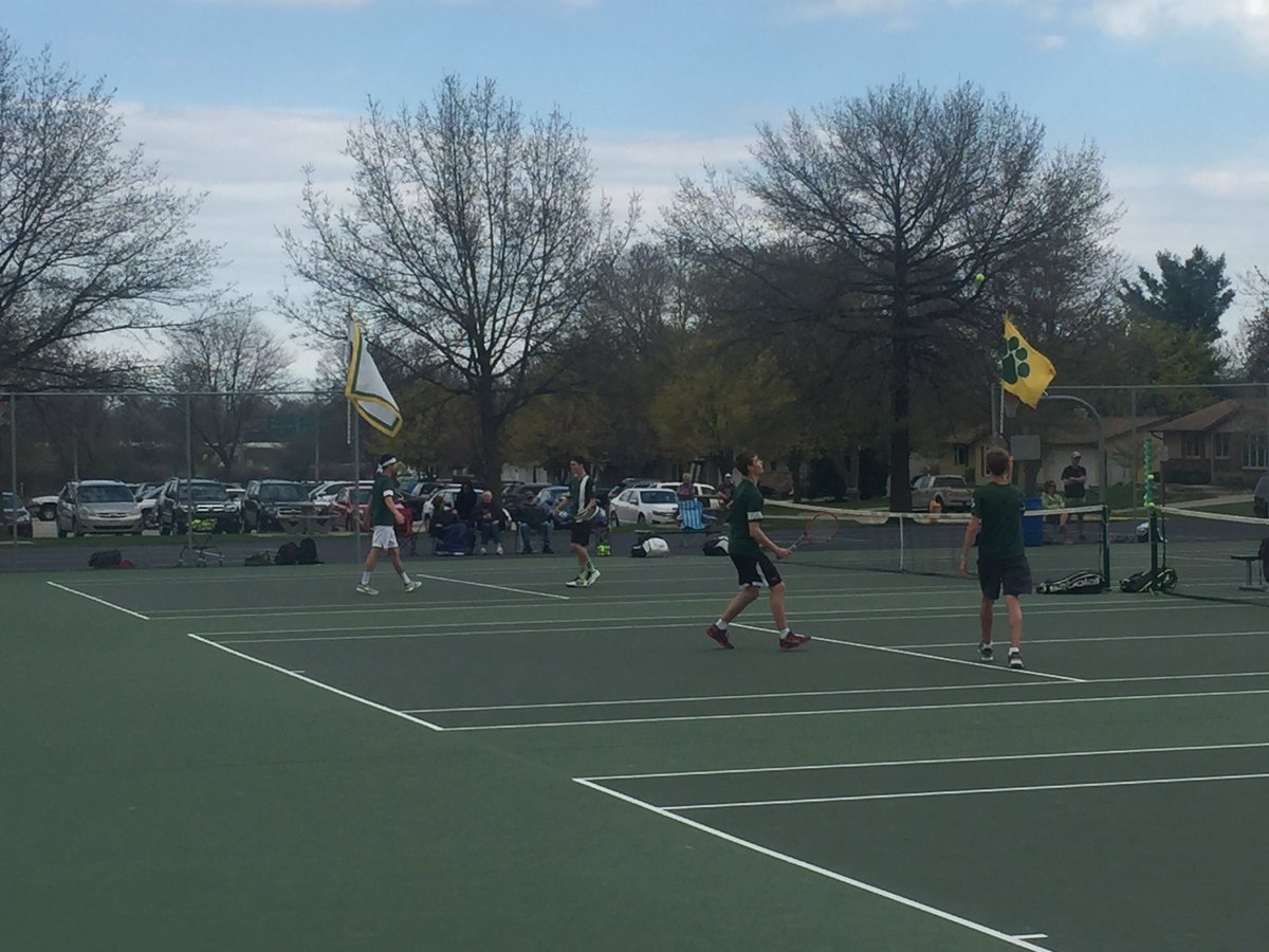 <a href="/ShwaubyTennis/">Ashwaubenon Tennis</a> in action vs <a href="/DePereHS/">De Pere High School</a> at Cornerstone