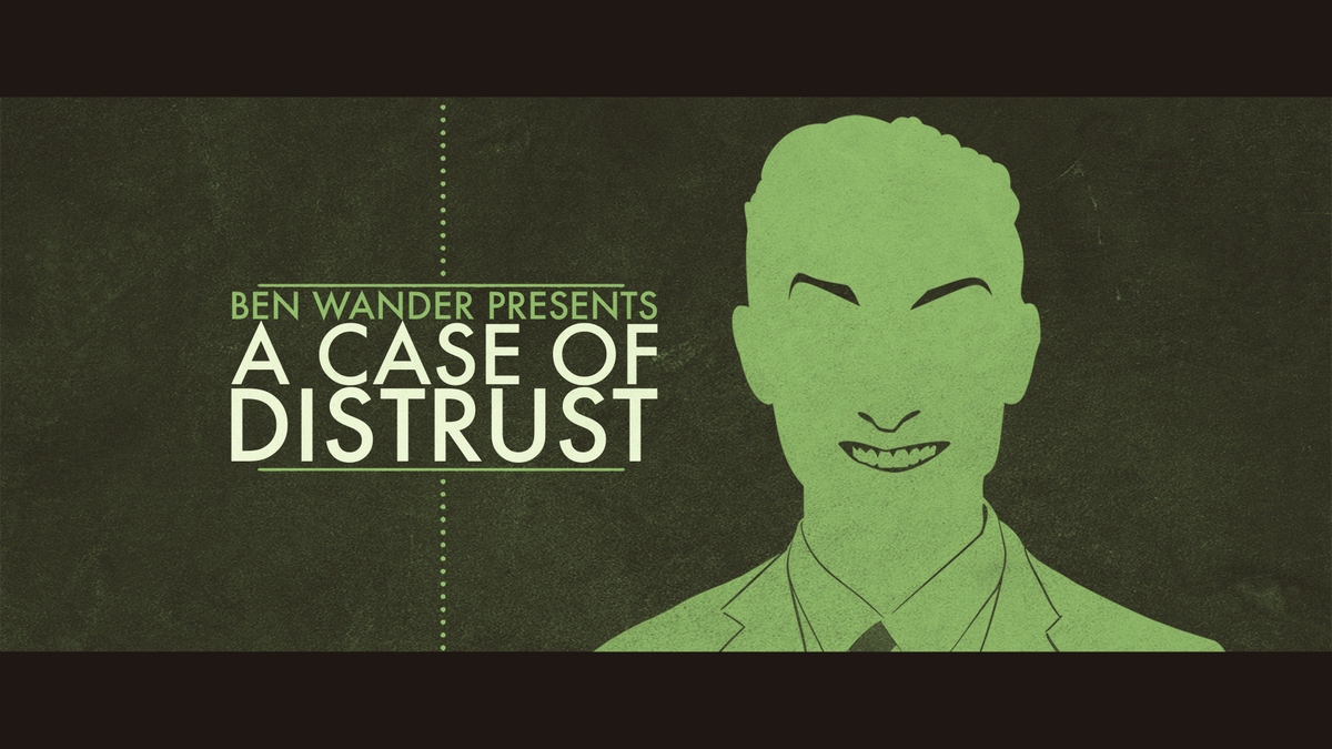 A Case of Distrust indie Game