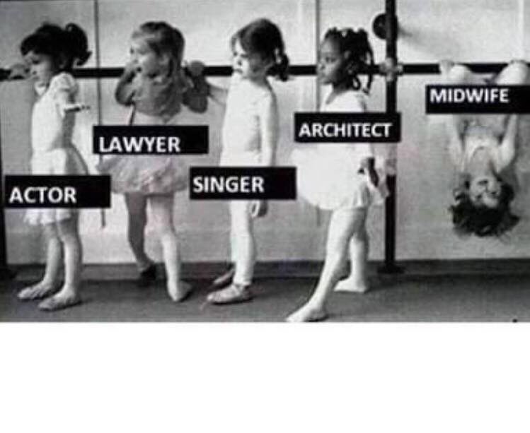 Never stop being brave enough to be different. It's what makes midwives special. Happy IDM to all the wonderful midwives 🌎🙏🏻💕