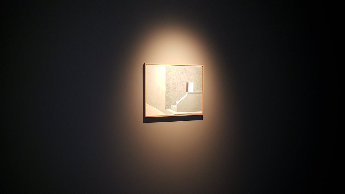 AbellanMurcia's tweet photo. La mirada de un pintor. 'Le Louvre' exposición de #RafaelFuster en @LesBernardes #Girona 
 https://t.co/4S8fkMSY7r https://t.co/pJxs9JDyXf