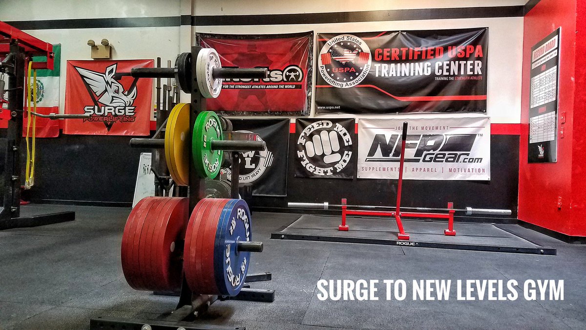 Traveling to watch the #ChicagoFitExpo this weekend? Be sure to visit Surge To New Levels Gym, a Certified #USPA Training Center!