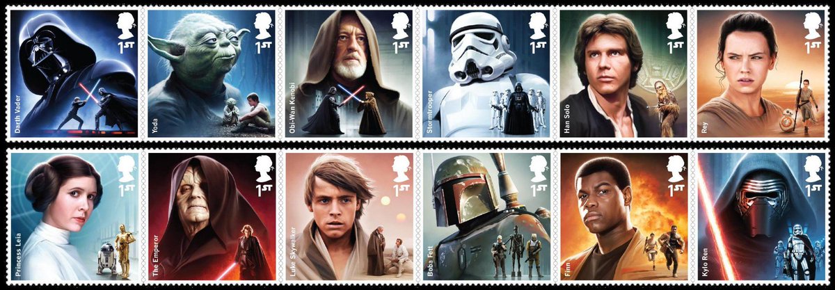 MCarterStamps's tweet photo. #NationalStampCelebrationDay  #MayTheFourthBeWithYou 
#TwobirdsOnestone 
#Philatelics 
A #StampCollector / Star Wars fan's favourite day! https://t.co/SlQJb2oV0u