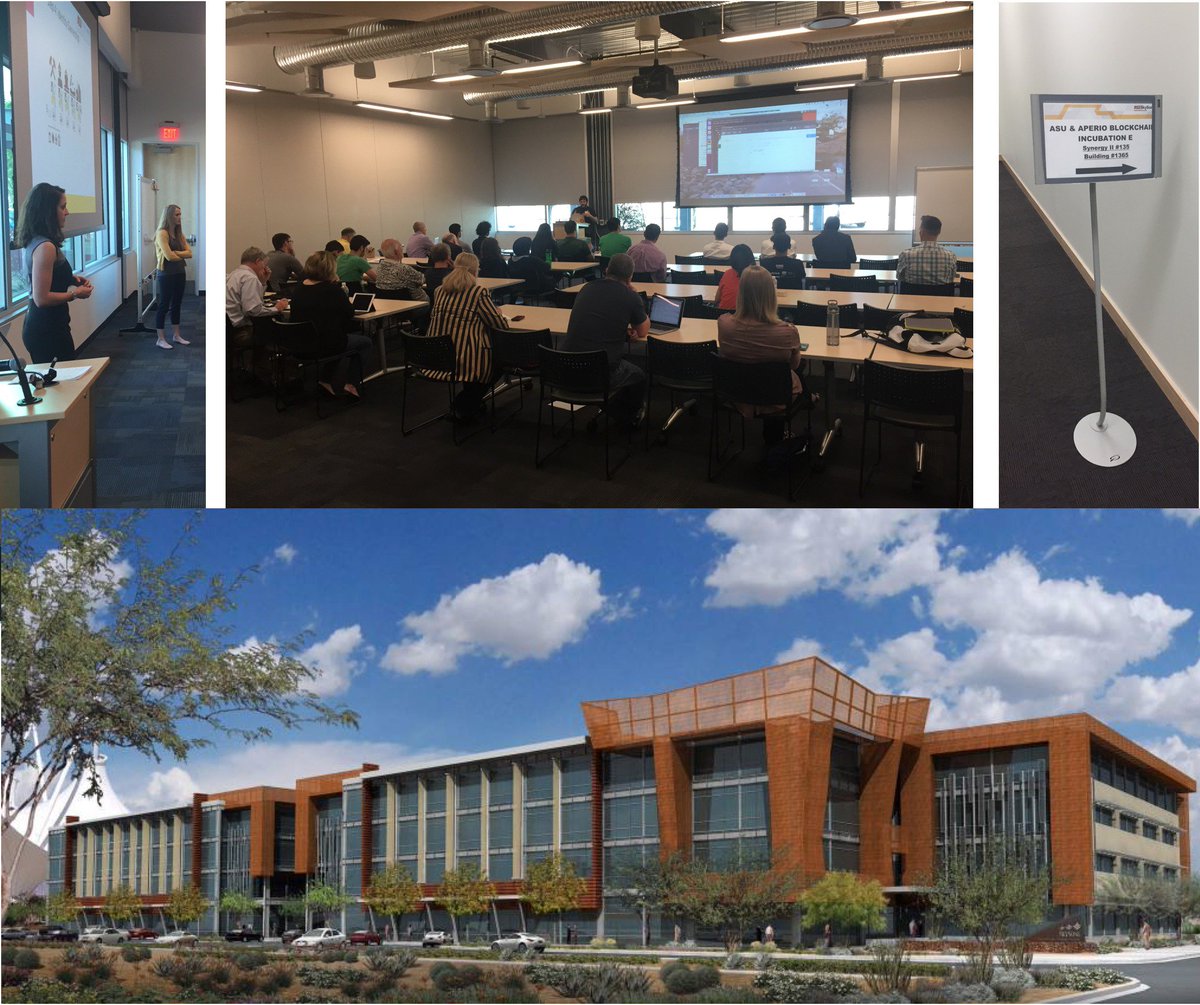 aperiocloud's tweet photo. Thanks for all who participated in the Blockchain event last week at Skysong.  Great discussion and insights.  Blockchain momentum in AZ! https://t.co/CS7IrW2hzR