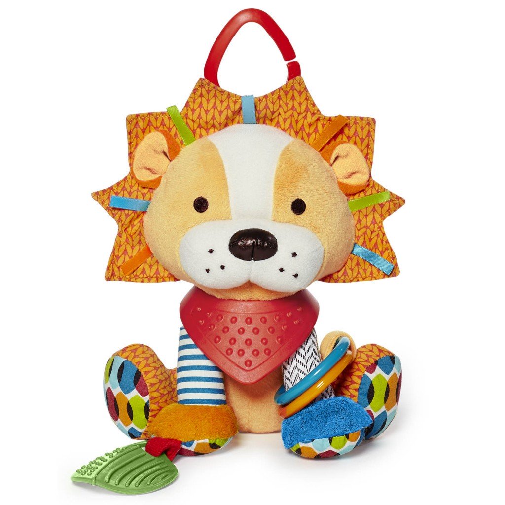 Skip Hop Bandana Buddies Lion. Textures, patterns, sounds. Little hands stay active. ow.ly/MzzN30bratB
