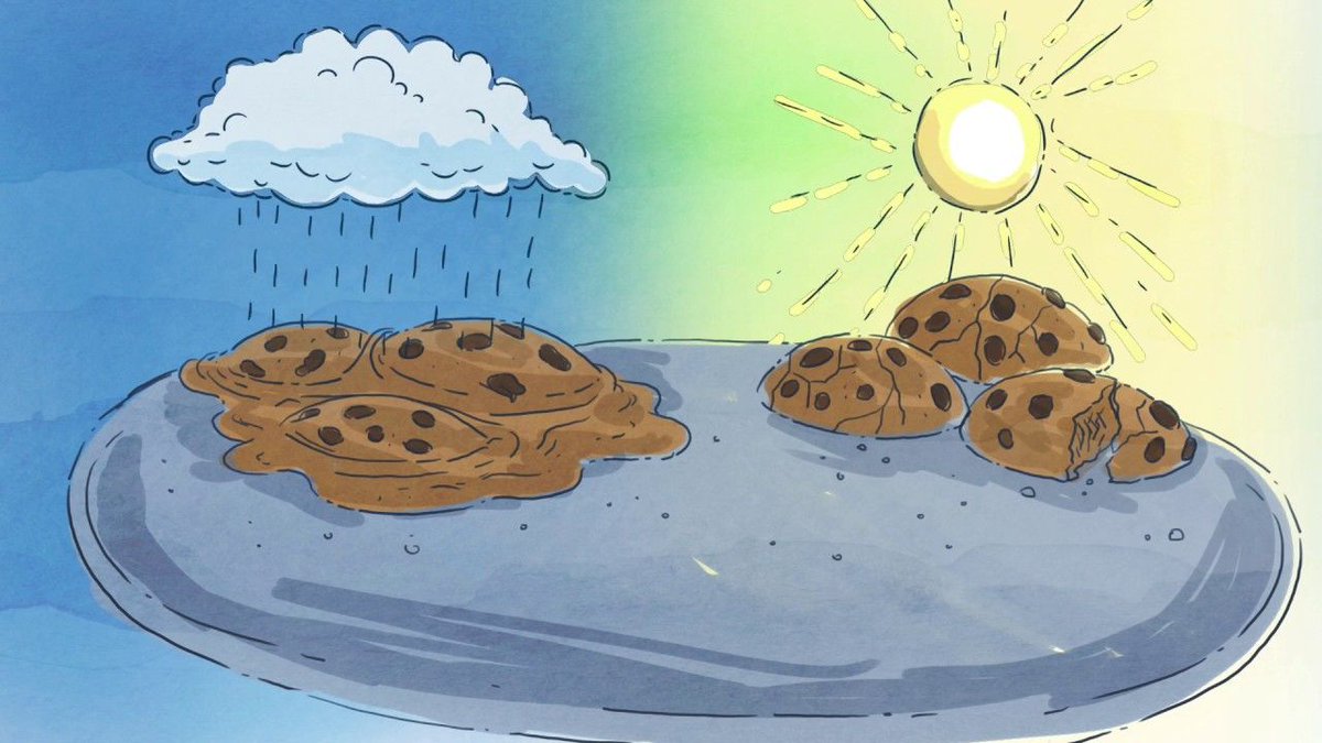 How is baking cookies like the connection between #ClimateChange &amp; extreme weather? Our video answers exactly that: buff.ly/2qEpwxl