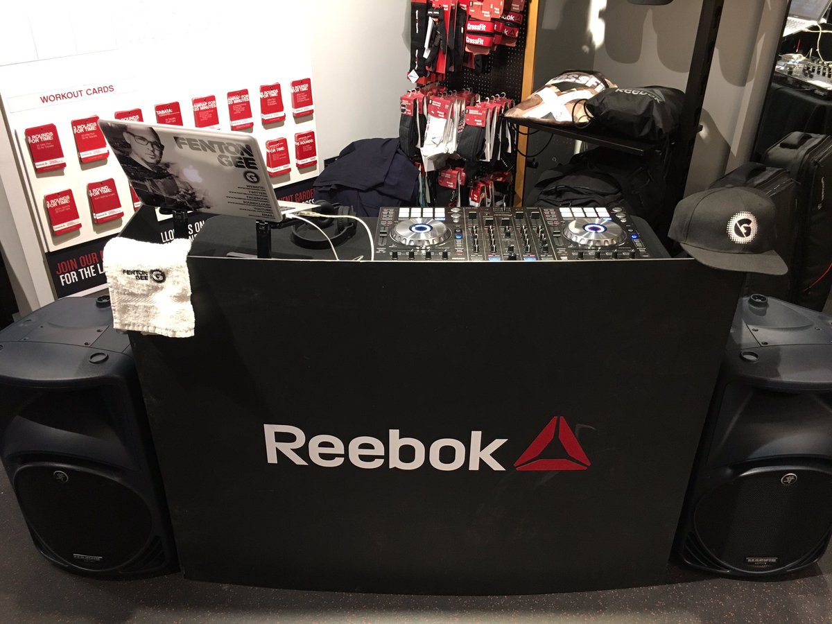 fentongee's tweet photo. Having some music fun @Reebok @ReebokUK @reebokfitness @ReebokFitHubGT Covent Garden #reebokfithub #housemusic #djs #reebok https://t.co/aPPcNQjPni