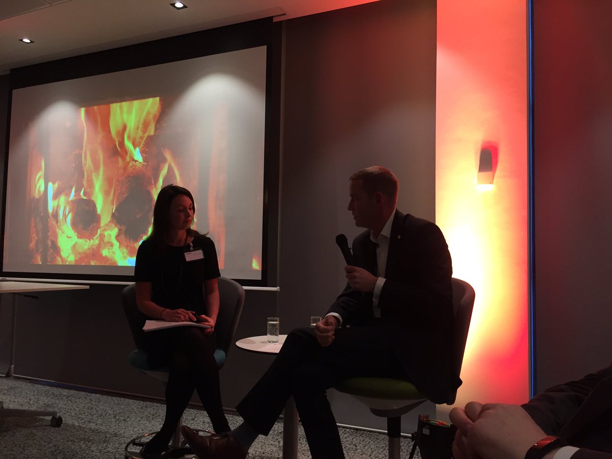 VDauntDeloitte's tweet photo. James Magill, Vodafone and Dawn Keaney, Deloitte recommending an accumulation of small steps to achieve D&I goals @ HR Trends #NewHRRules https://t.co/abmm9A2v9c