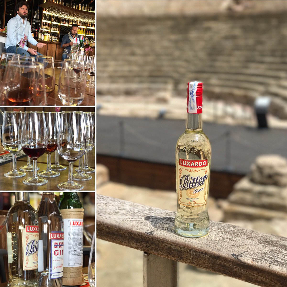 Un privilegio estar junto al embajador mundial de <a href="/LuxardoCocktail/">Luxardo Cocktails</a> y Nico, uno de los propietarios de la quinta generación. Tomando 📝 👌🏻🍸👌🏻