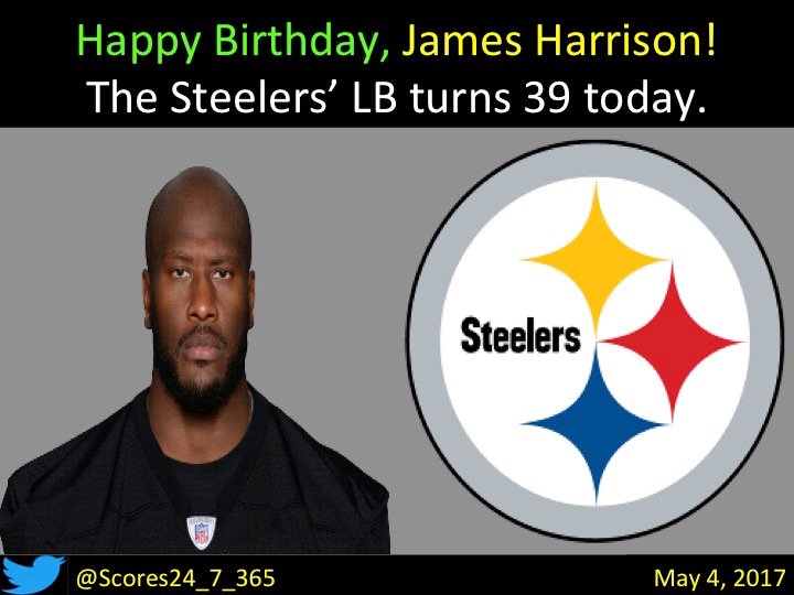 Happy birthday James Harrison! 