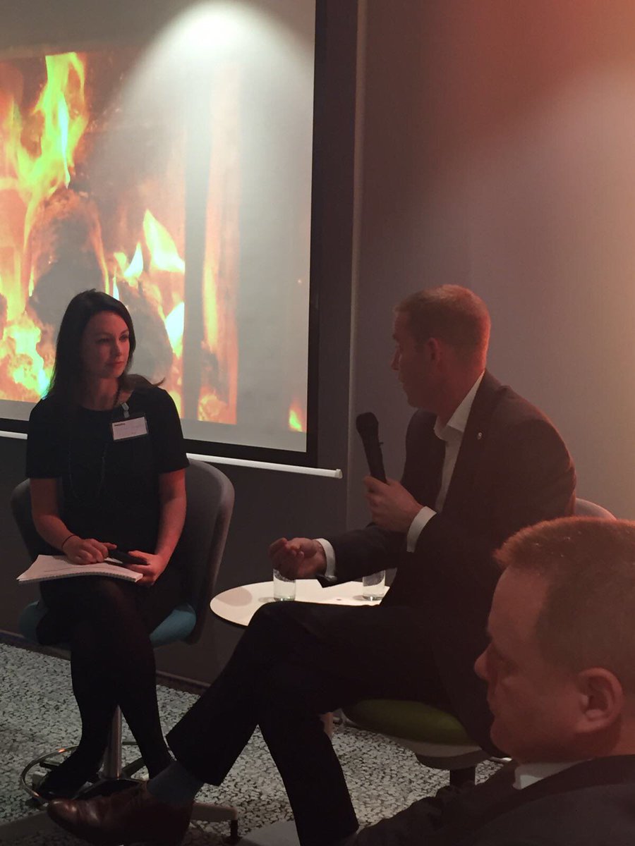 DeloitteIreland's tweet photo. "Investing in the whole person [employee] has real business relevancy" James McGill HR Director @VodafoneIreland #hrtrends #newhrrules https://t.co/vbll5dE3k5