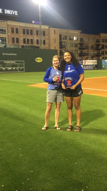 LaxCoachLys's tweet photo. Proud of MA and Kadijah!!!!! NAIA National Coach and Player of the year!!!! #ltulax #ltuwlax #LTU @LTUWLacrosse https://t.co/UlStkUixlD