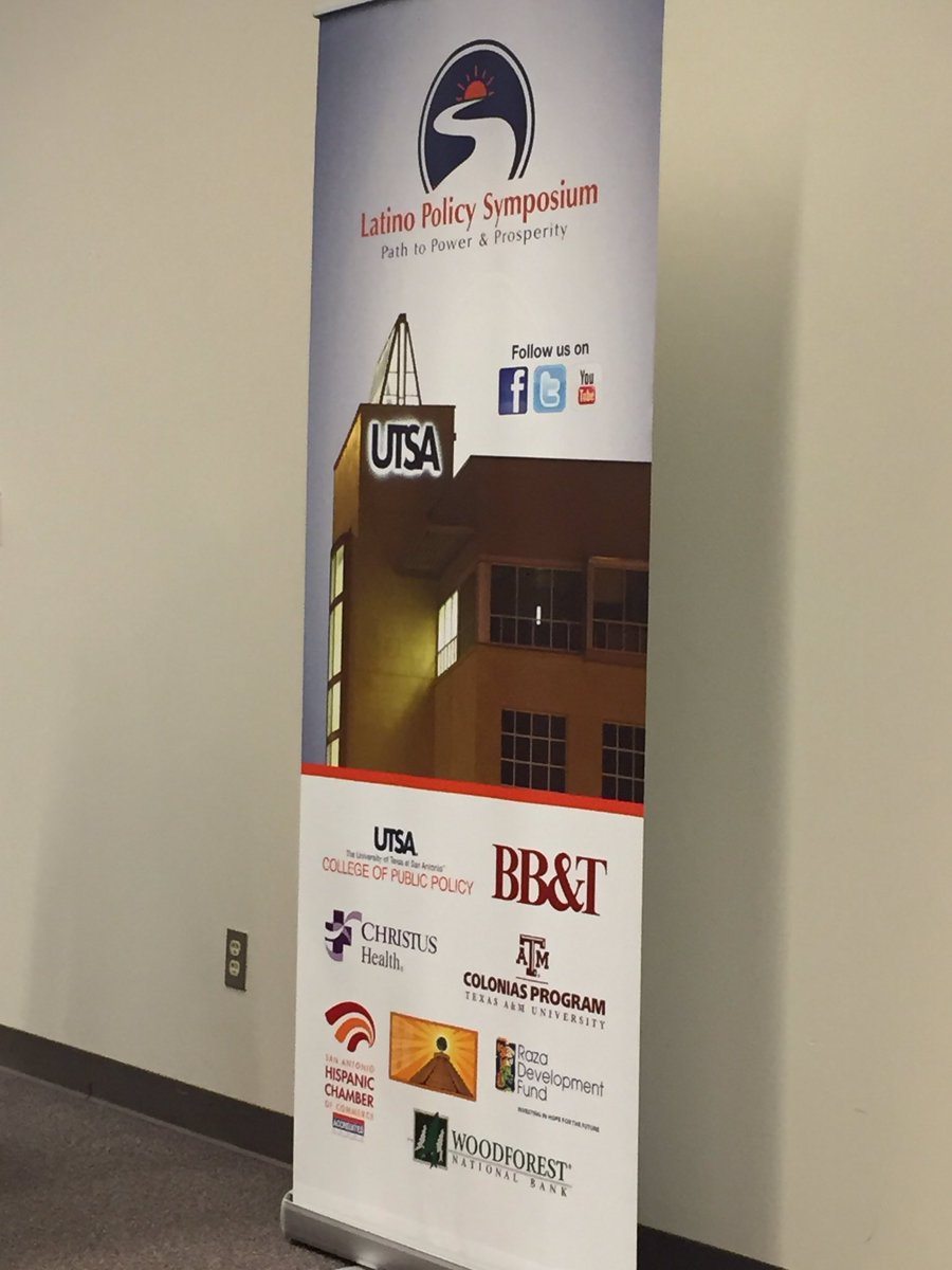 AlamoAreaCOG's tweet photo. Great minds coming together for @policyutsa symposium examining advancement &amp; challenges for #Latino families in #Texas. #AlamoArea https://t.co/idmtKyPefz