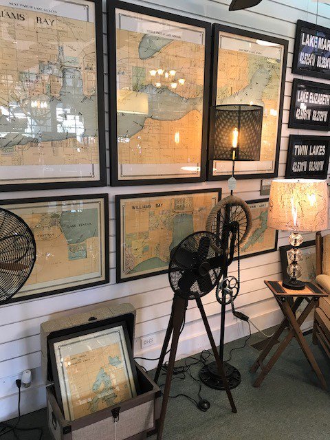 #lakegeneva #powerslake #twinlakes #maps available now <a href="/Caravelle_Light/">Caravelle Lighting</a> Decorate your lake house today!
