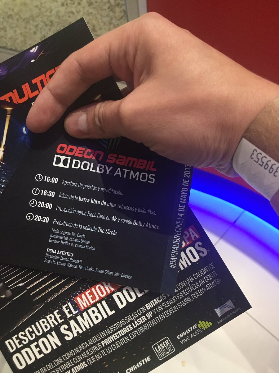 Ruben91GM's tweet photo. Disfrutando de la invitación de @OdeonMulticines en @SambilOutlet !! #BARRALIBRECINE https://t.co/htZmuVb8gW