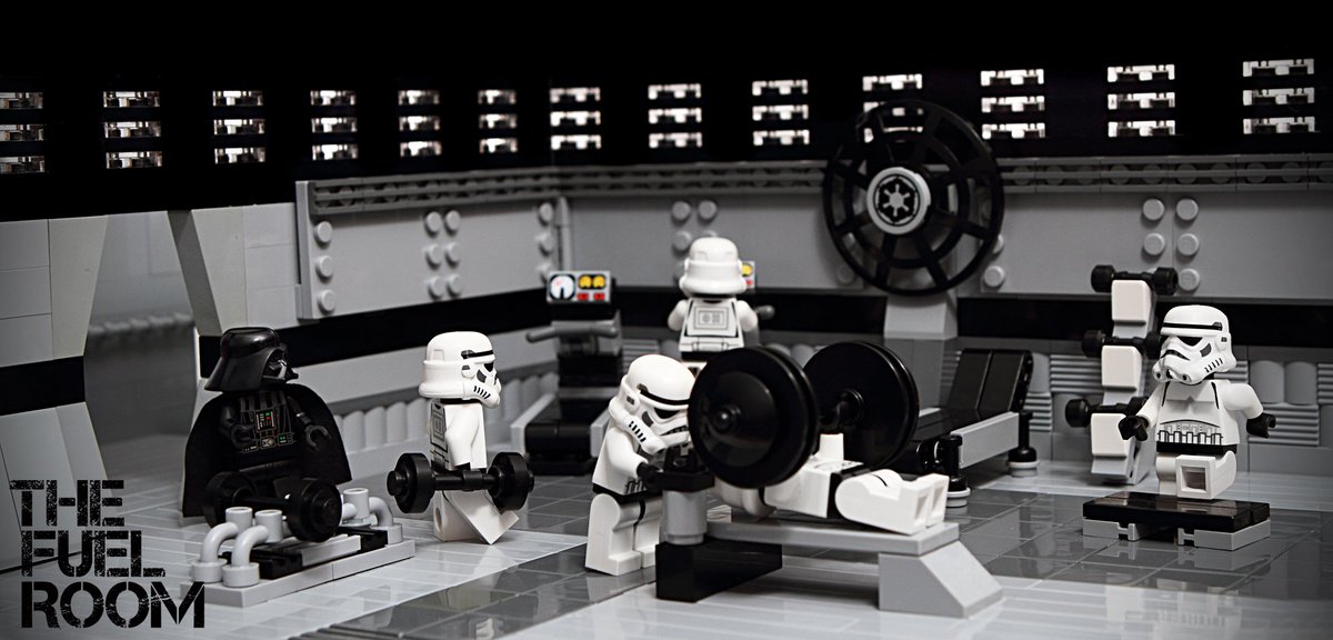 WedFails's tweet image. The gym on board the Death Star.... #StarWarsDay #MayTheForthBeWithYou