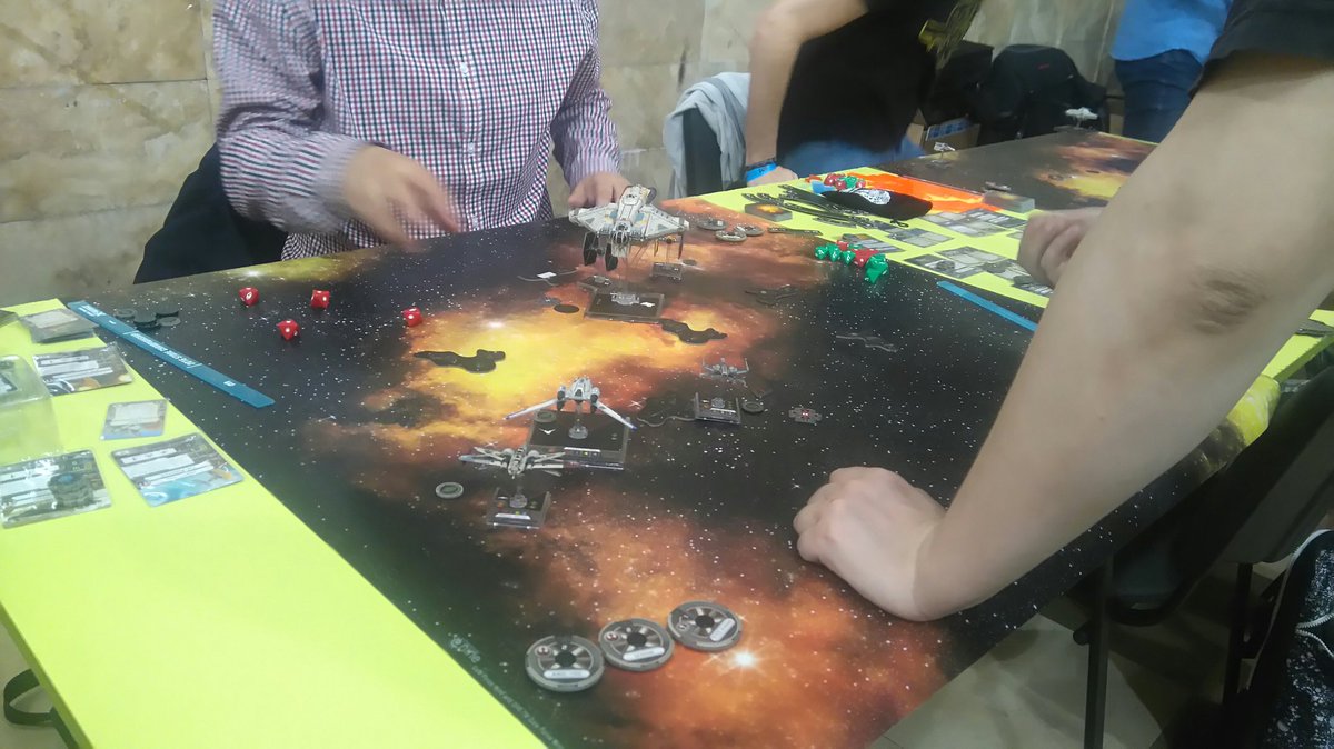 HoloNetSerbia's tweet photo. Turnir u #XWing-u na #MayTheFourth u Domu omladine. #desavanja #beograd https://t.co/JgUJ2Wl7UB