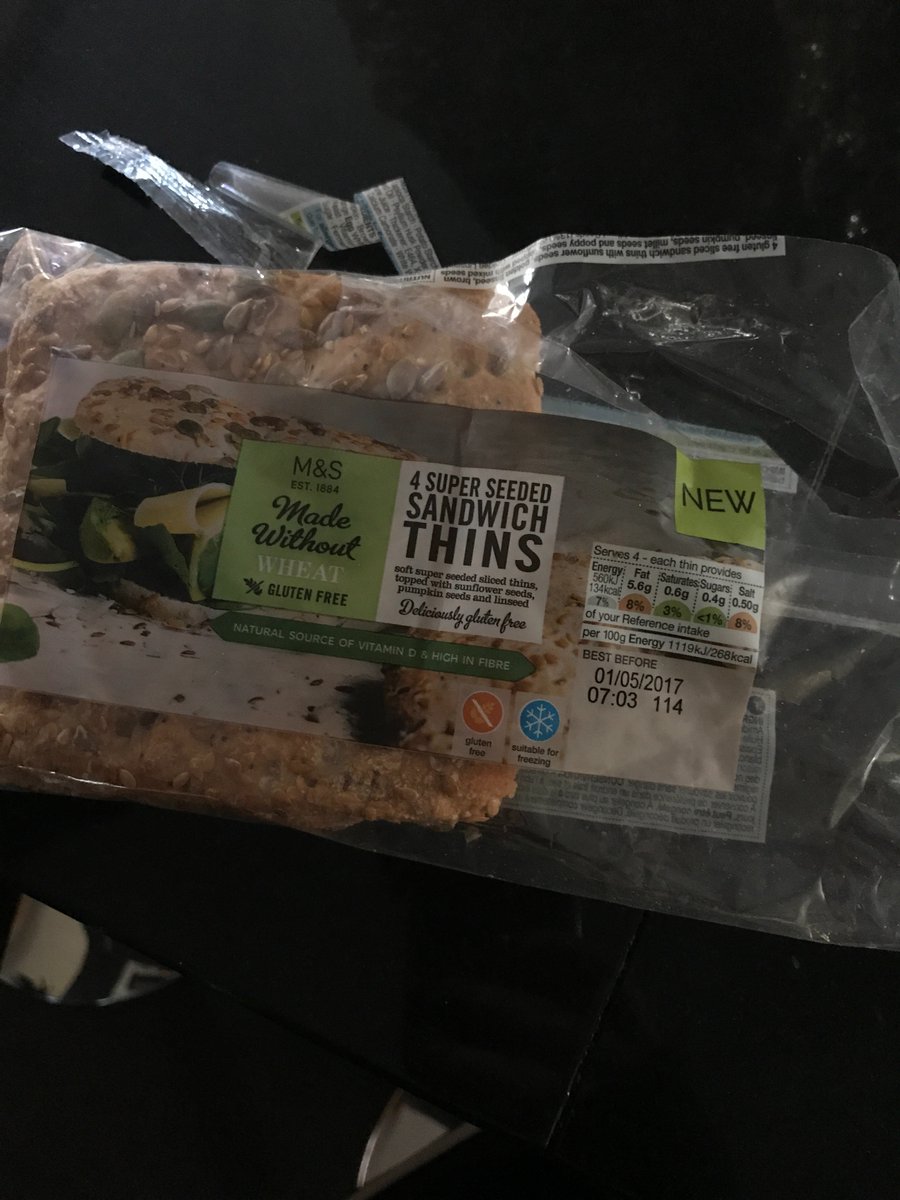 Trunnerz's tweet photo. @marksandspencer disappointed to find something I bought on 2/5/17 had already gone mouldy today then looked at the BB date https://t.co/WXoS54vdiz
