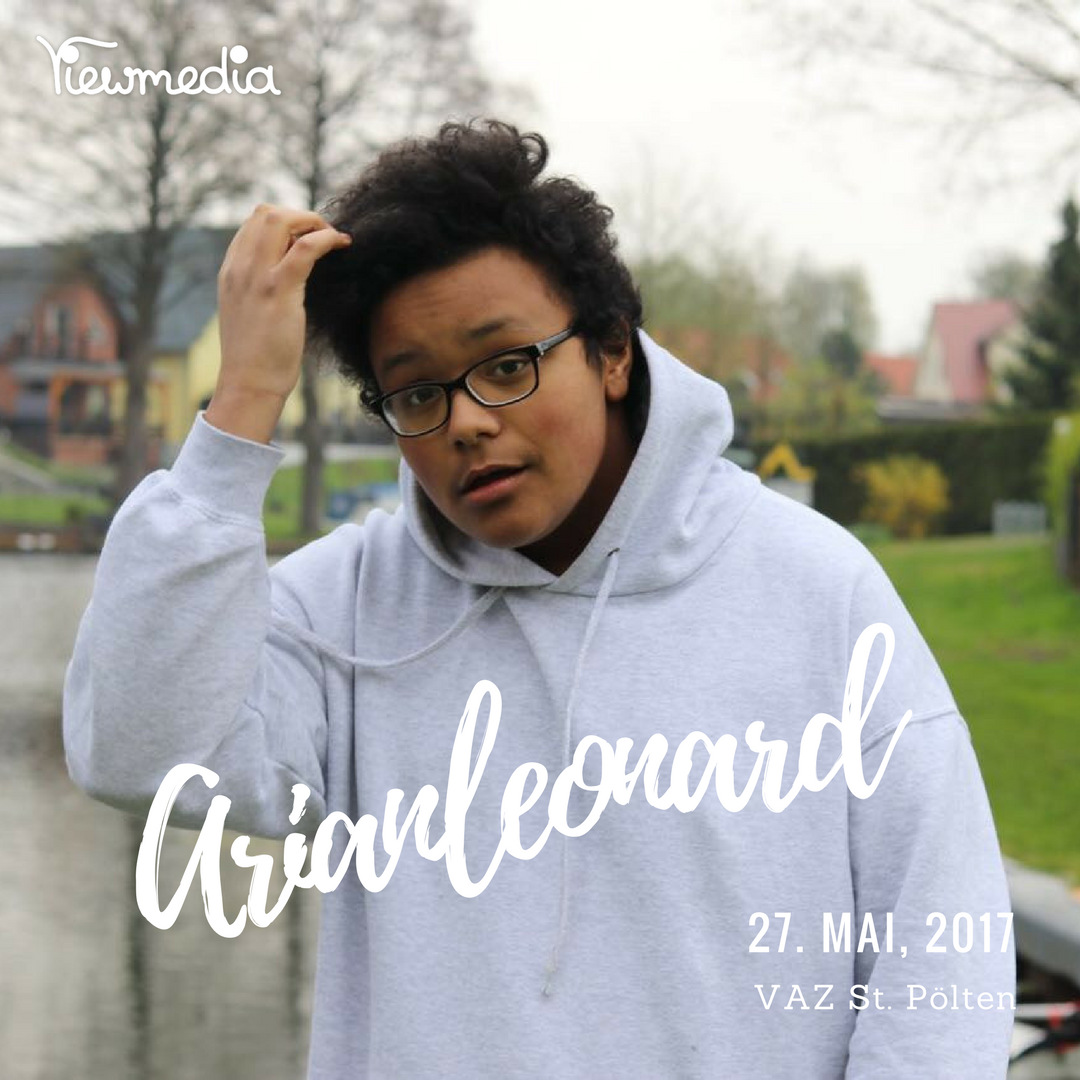 viewmedia_at's tweet photo. Trefft arianleonard auf der Viewmedia am 27.Mai.2017! Sichert euch jetzt noch schnell eure Tickets auf https://t.co/m7oNGlF9UT  !😊 https://t.co/lbvfQvtUsk