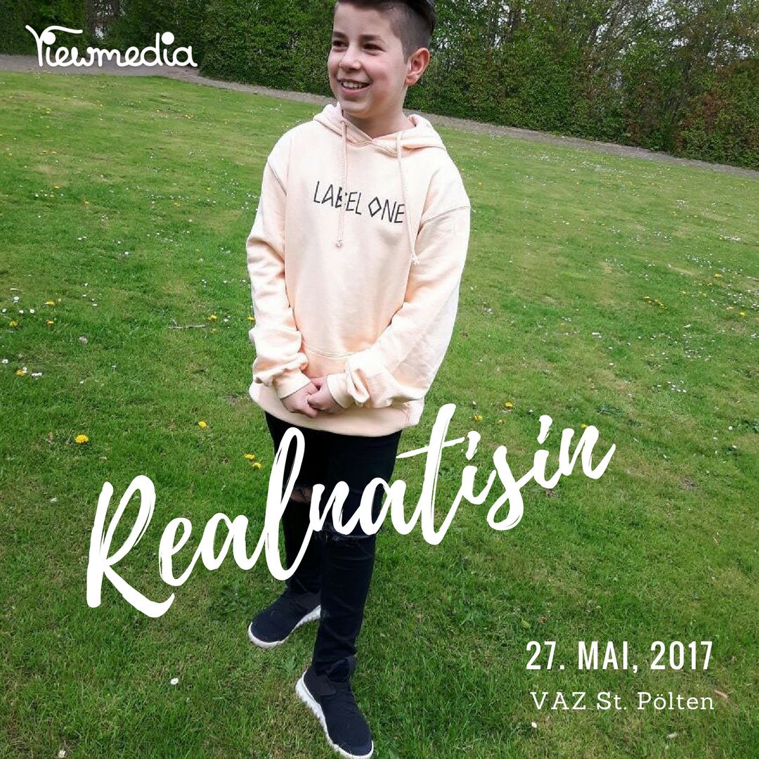 viewmedia_at's tweet photo. Trefft realnatisin auf der Viewmedia am 27.Mai.2017! Sichert euch jetzt noch schnell eure Tickets auf https://t.co/m7oNGlF9UT  !😊 https://t.co/o2Ggzf6n1a