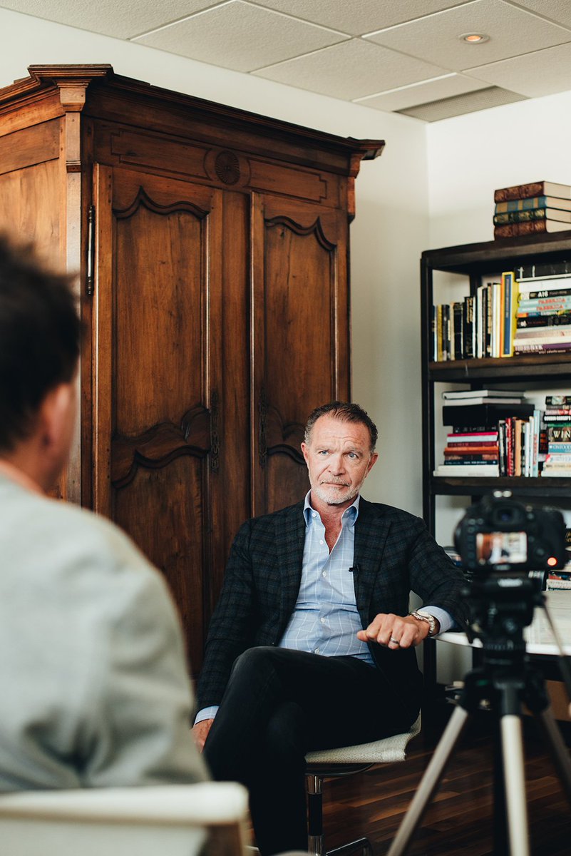 Was a pleasure shooting with the one and only Mark McEwan yesterday! @Chef_MarkMcEwan