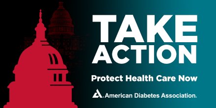 AmDiabetesAssn's tweet photo. We’re dismayed the House passed a bill that will strip health insurance from millions of Americans, including #PWDs: https://t.co/9vr0pLe8mO https://t.co/Zl8MUb2LV7
