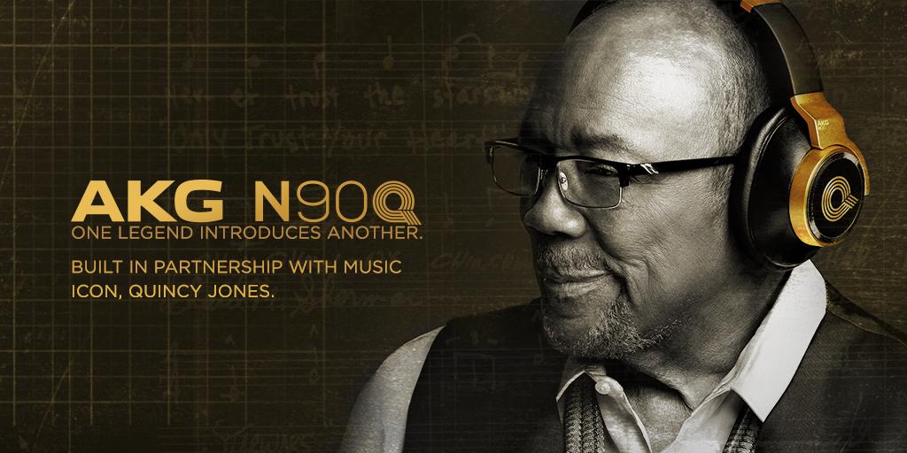 AKGaudio's tweet image. The #AKGN90Q are in a class of their own. Inspired by @QuincyDJones. #PersonalizedSound akg.com/n90q