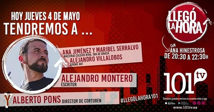 PNKFacil's tweet photo. El director de @betamaxfm y #CortoBen hoy en @101tvMalaga #LlegóLaHora101 https://t.co/ZoG3u0cbm5