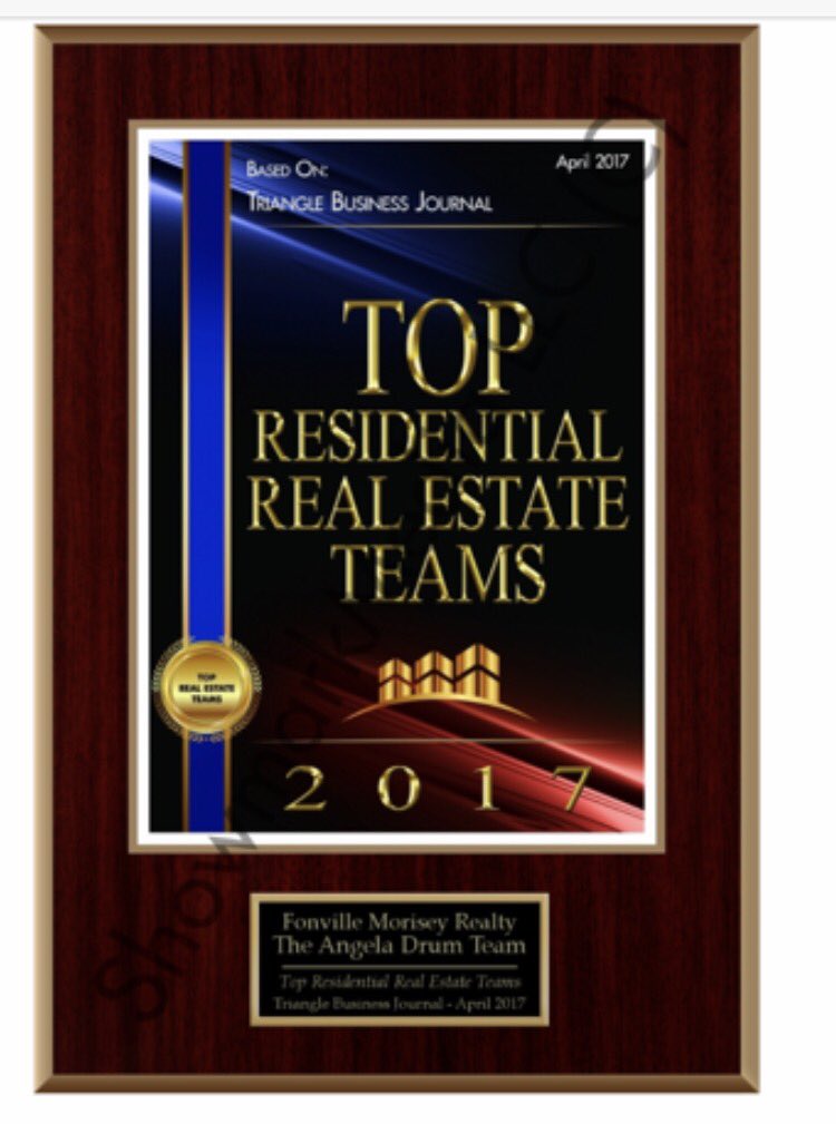 CRiversRealtor's tweet photo. Working with this team never gets old! Another year as a Triangle Business Award Winner!  ❤ serving the Triangle! #thankyouclients #DRGTeam https://t.co/NsOO5nlOvi