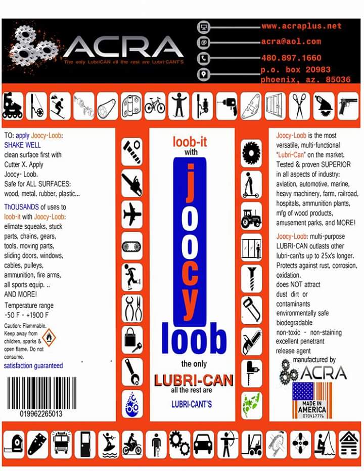 AcraPlus's tweet photo. Drill bits can last 25x longer Dab a little JoocyLoob and be amazed. Or else keep spending $ on inferior lubs #SmallBusiness #GOGREEN https://t.co/kkS2lm1BwN