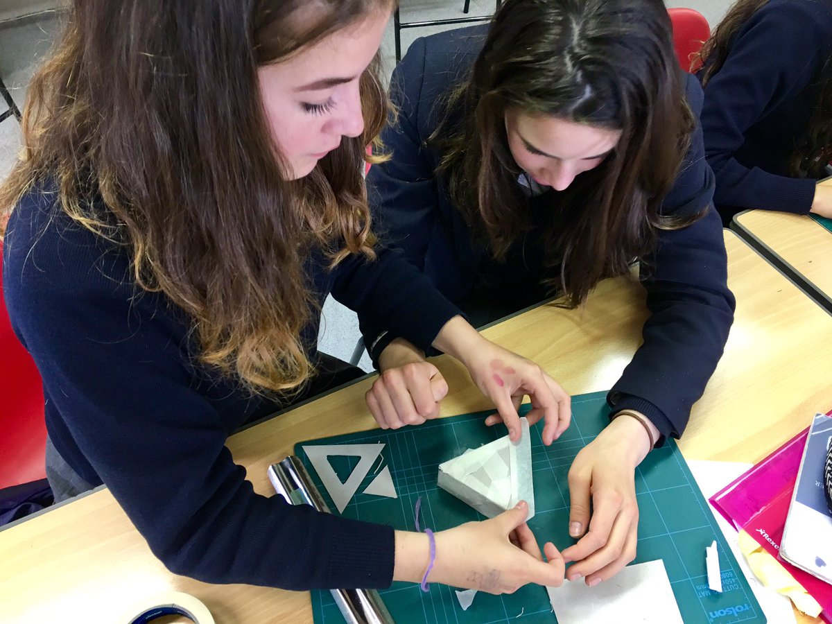 KESBath's tweet photo. Great to have @CoucouManou join us today for a furniture design workshop - resulting in some fantastic design ideas and models #MadeinDT https://t.co/VPxkMy9fEP