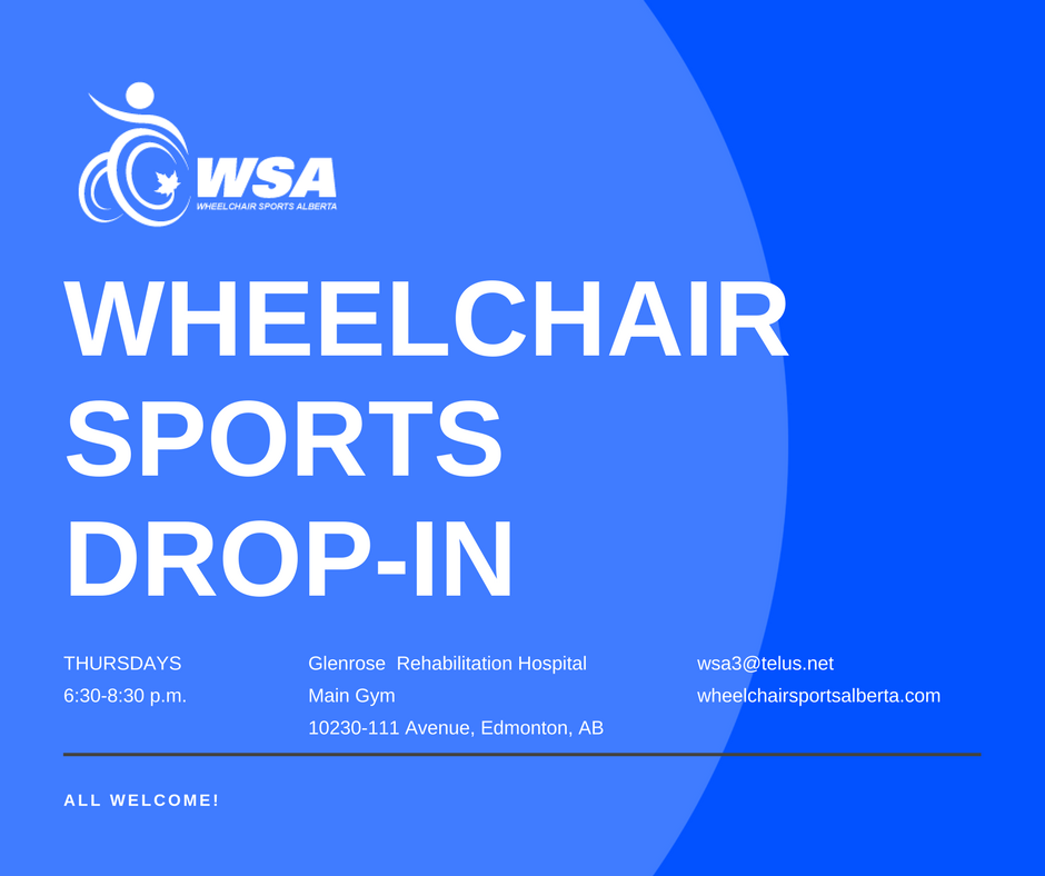 WSA_Alberta's tweet photo. Tonight our sport is curling! Come down to the Glenrose Rehabilitation Hospital to check it out. #curling #wheelchairsports #dropinnight https://t.co/KdBJu8Scwq