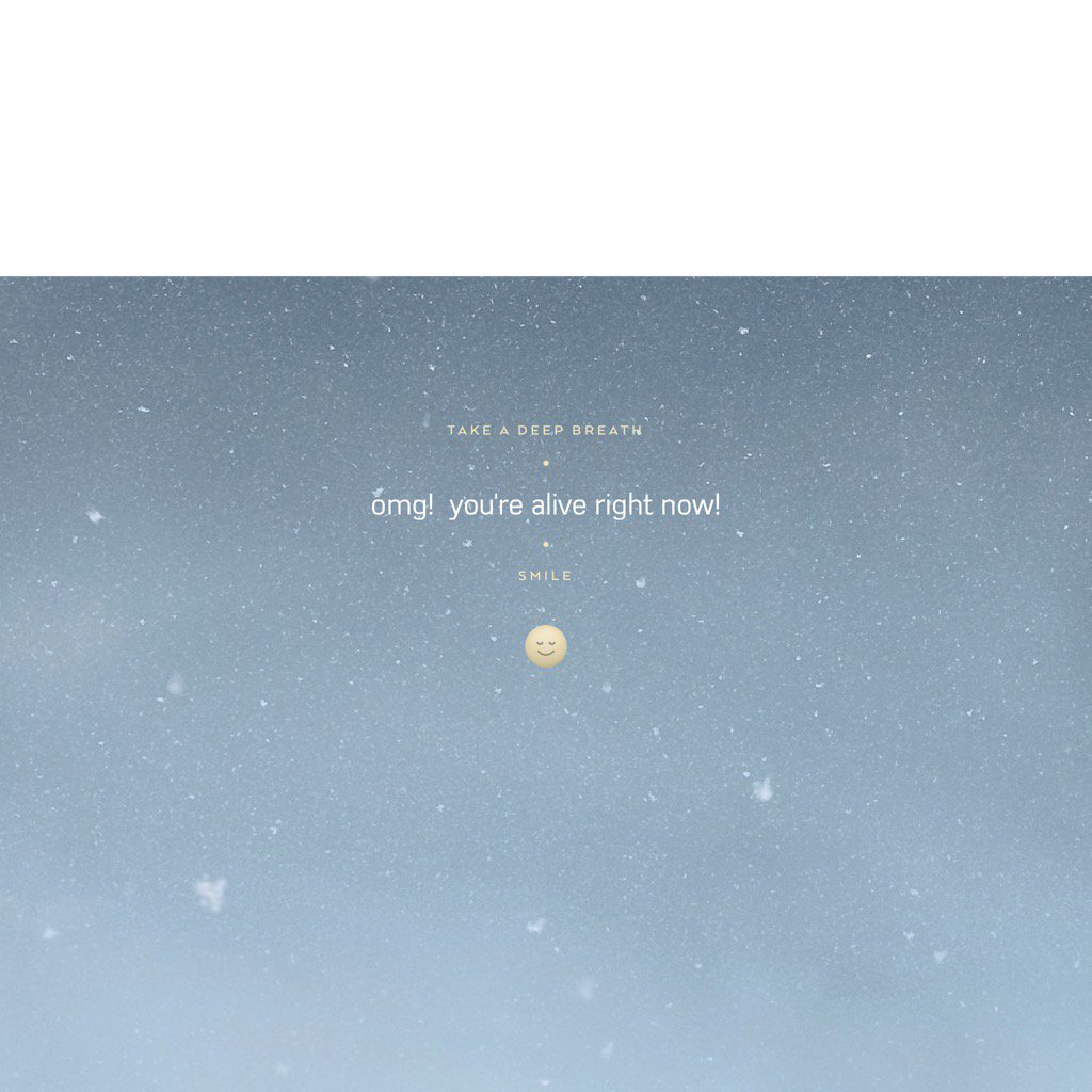 YouHaveSkin's tweet image. 7 Second Meditation - A Daily Dose Of Mindfulness When You Need It Most.
 itunes.apple.com/app/apple-stor…