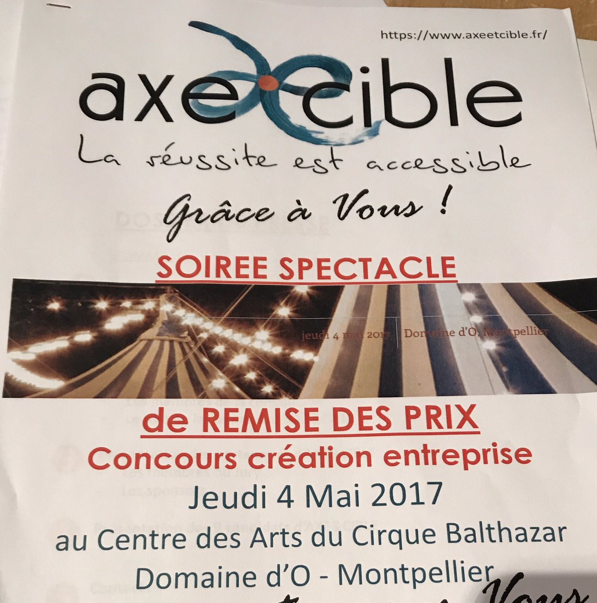 chantal_marion's tweet photo. Représente @saurel2014 #axeetcible remises des prix #entrepreunariat #CPCLR @Montpellier3m #1erprix #desetoilespleinlesyeux https://t.co/sZ179vIKOM