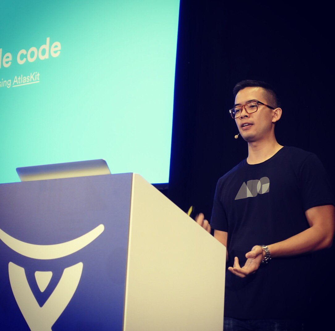 jonycheung's tweet photo. Spoke about #atlaskit at #atlascamp #atlassiansummit #atlassiansummit2017 @atlassian #react #reactjs Check it out https://t.co/lqngawU6bn https://t.co/xrjmDlRrTI