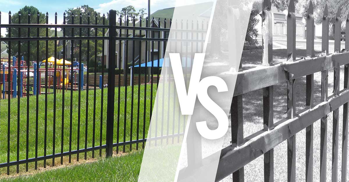 AmeristarFence's tweet photo. Don't let failed coating be in your future choose #AmeristarMontage , backed by a trusted #warranty https://t.co/NDnIQQCWrr