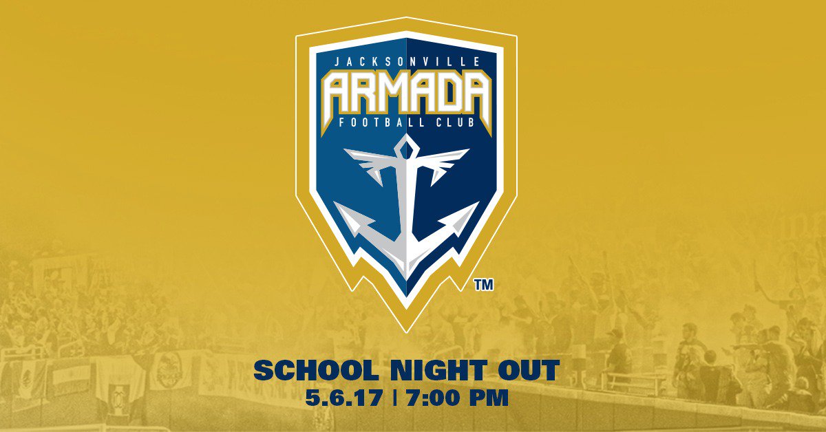 JaxArmadaFC's tweet photo. We are only 2 days away from our School Night Out match! 🎒⚽️🎉
#jaxarmadafc #schoolnightout #naslsoccer https://t.co/tmnyecDRVg
