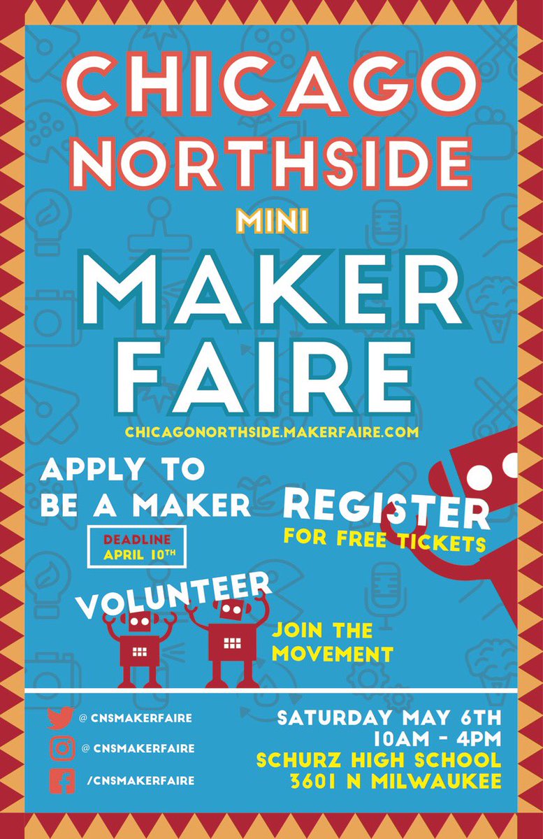 fifthstar_maker's tweet photo. Come out Saturday for a free event ! Fifthstar will be making sketch books buttons and shirts ! #makered @SKmakers36 @MakerMOB https://t.co/ZJxbu5xrUA