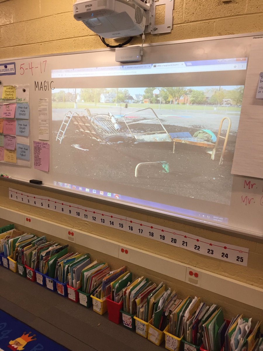 MMjarrold's tweet photo. How would you feel about this playground? First graders give us their opinions... https://t.co/wv5vHhxMxw