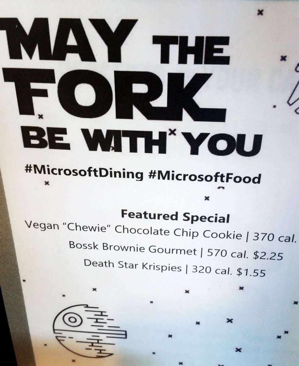 trythreews_com's tweet photo. There's also an Emperor Palparoni Pizza. Well done, #MicrosoftDining. Well done. #MayThe4thBeWithYou https://t.co/XFVSQsqDmZ