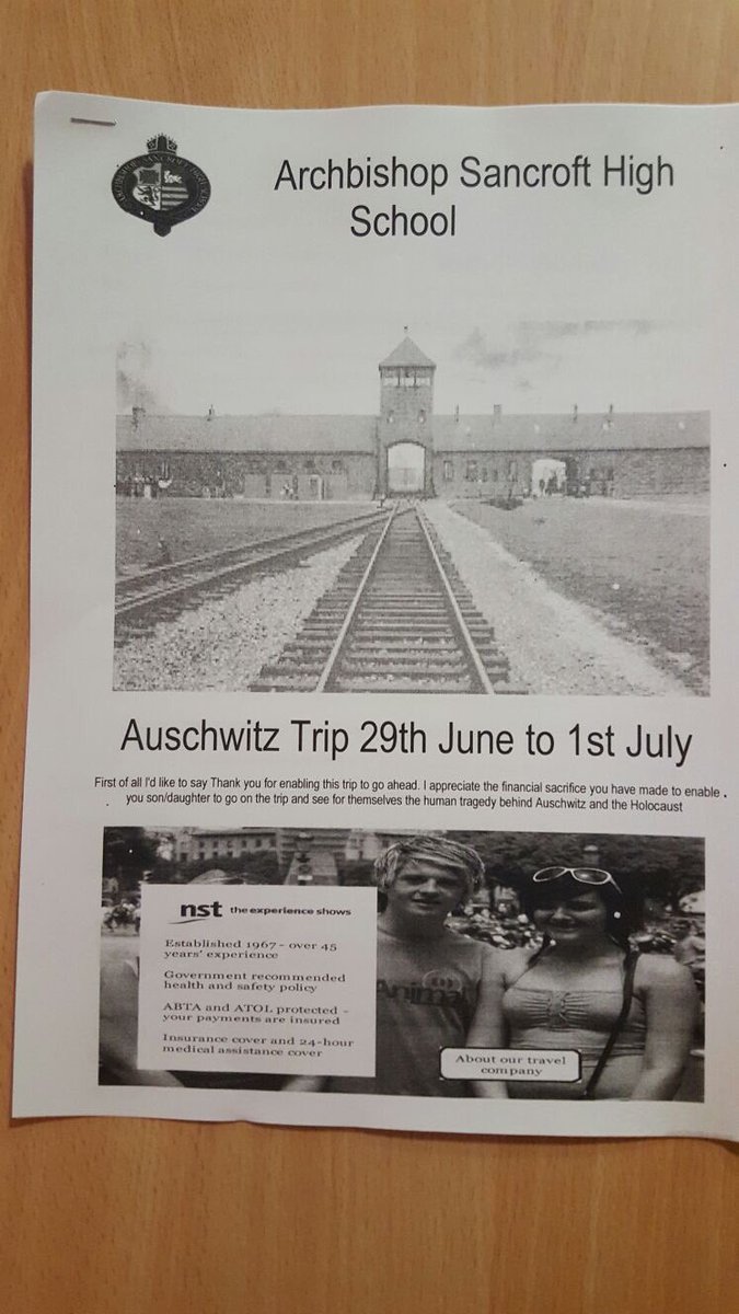 SancroftAcademy's tweet photo. An excellent information evening as we prepare to head to Auschwitz #ASHStoAnywhere @AshsHistory https://t.co/WO7JVCcykf