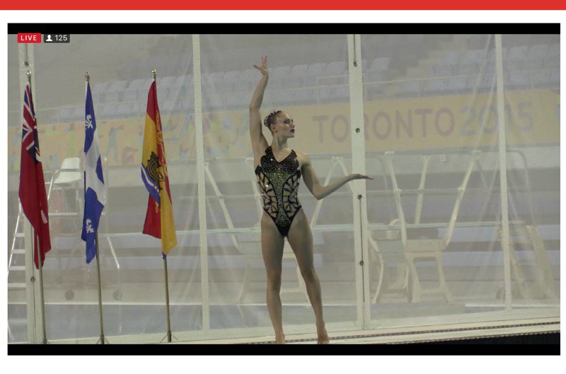 SplashAnnouncer's tweet photo. @SynchroCanada #CanadianOpen2017 #YYZ #SoloFree @Halle_Synchro @RepsolSport https://t.co/B3QUuSOTut
