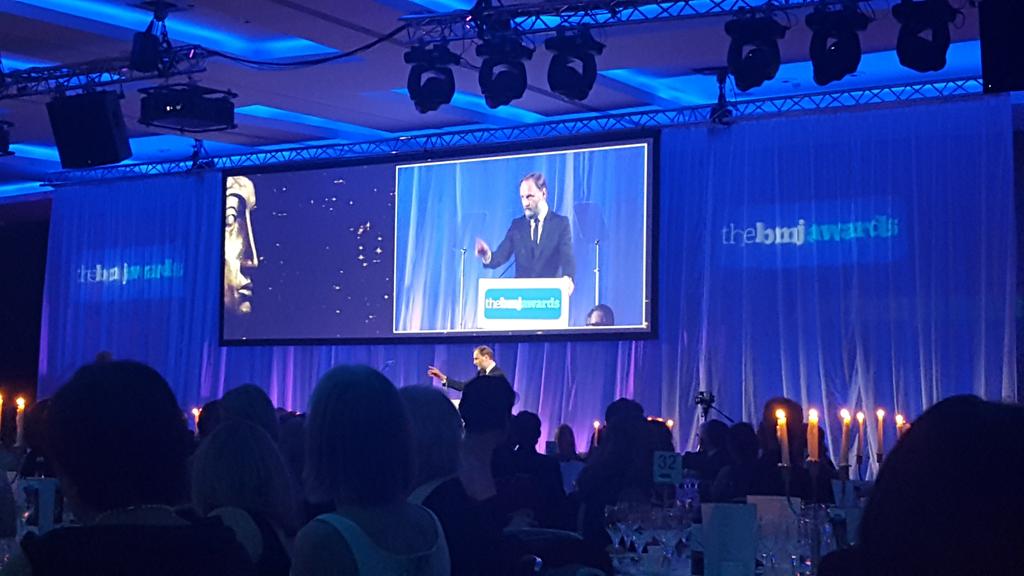 The Oscars of the NHS #bmjawards @CMFTcritcare <a href="/mysurgeryandme/">john moore</a> <a href="/welshnatthomas/">Natalie Thomas</a> <a href="/Babsie45/">Donna Cummings RN</a>