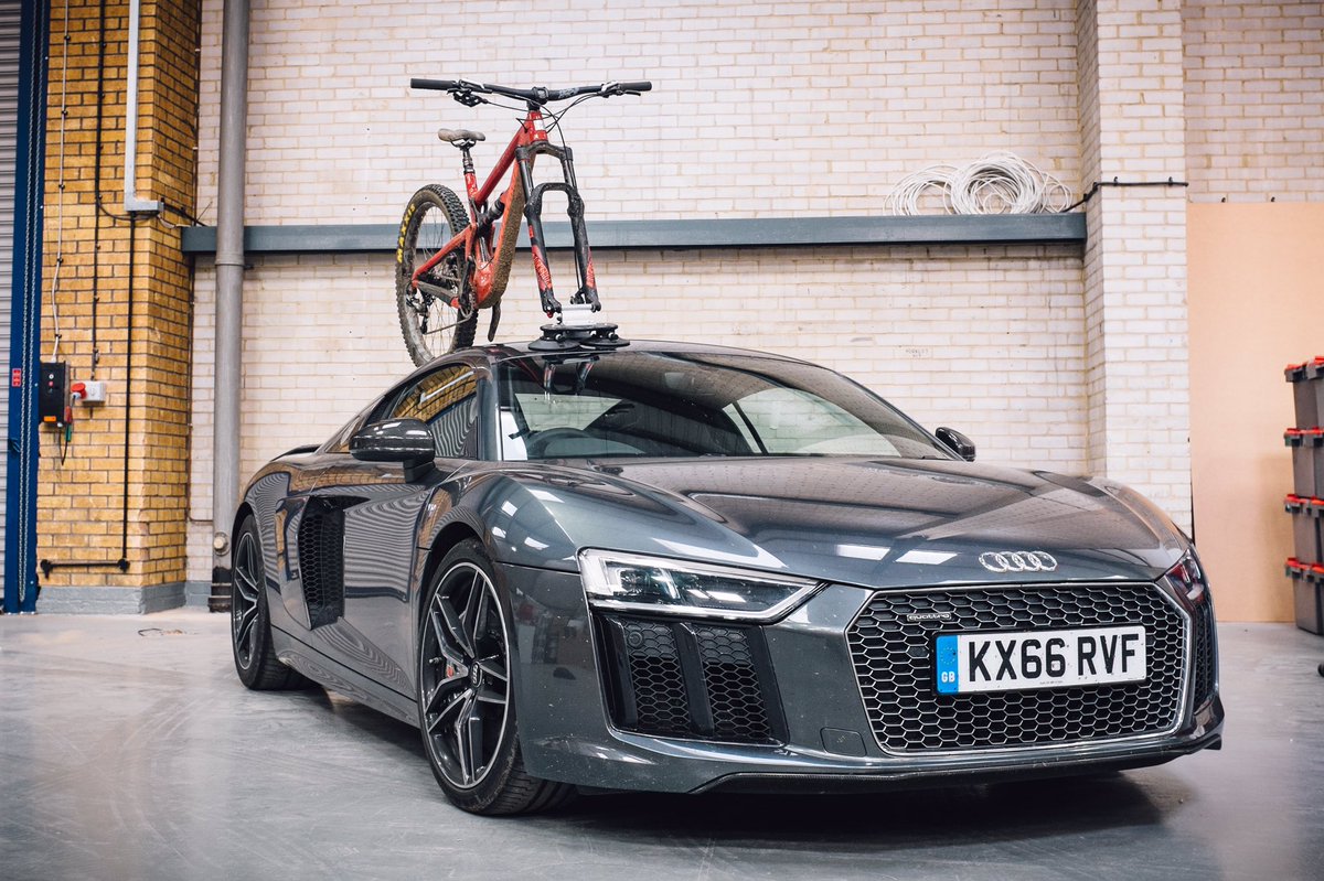 audi r8 bike rack