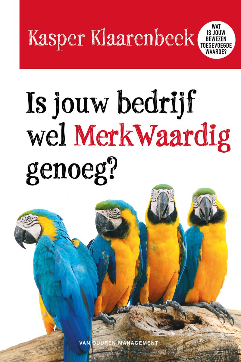 Tijdelijk extra aantrekkelijke prijs: Is jouw bedrijf wel MerkWaardig genoeg?
managementboek.nl/boek/978908965… <a href="/kasperklaarenbe/">Kasper Klaarenbeek</a>